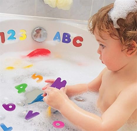baby bath letters