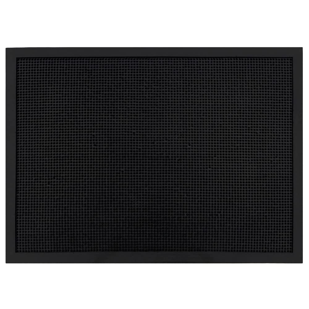 JVL Orion Scraper Rubber Pin Doormat, 60x80cm