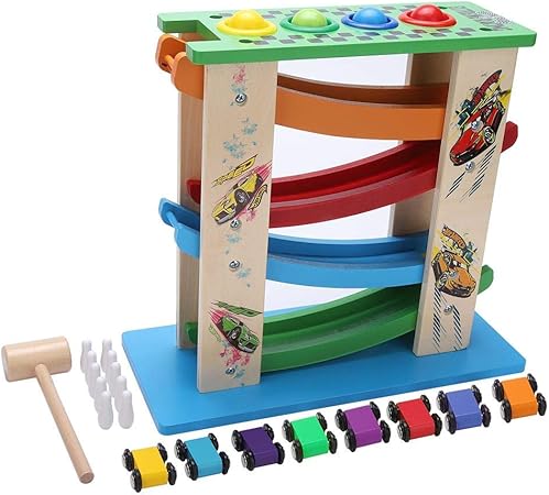 circuito coches madera