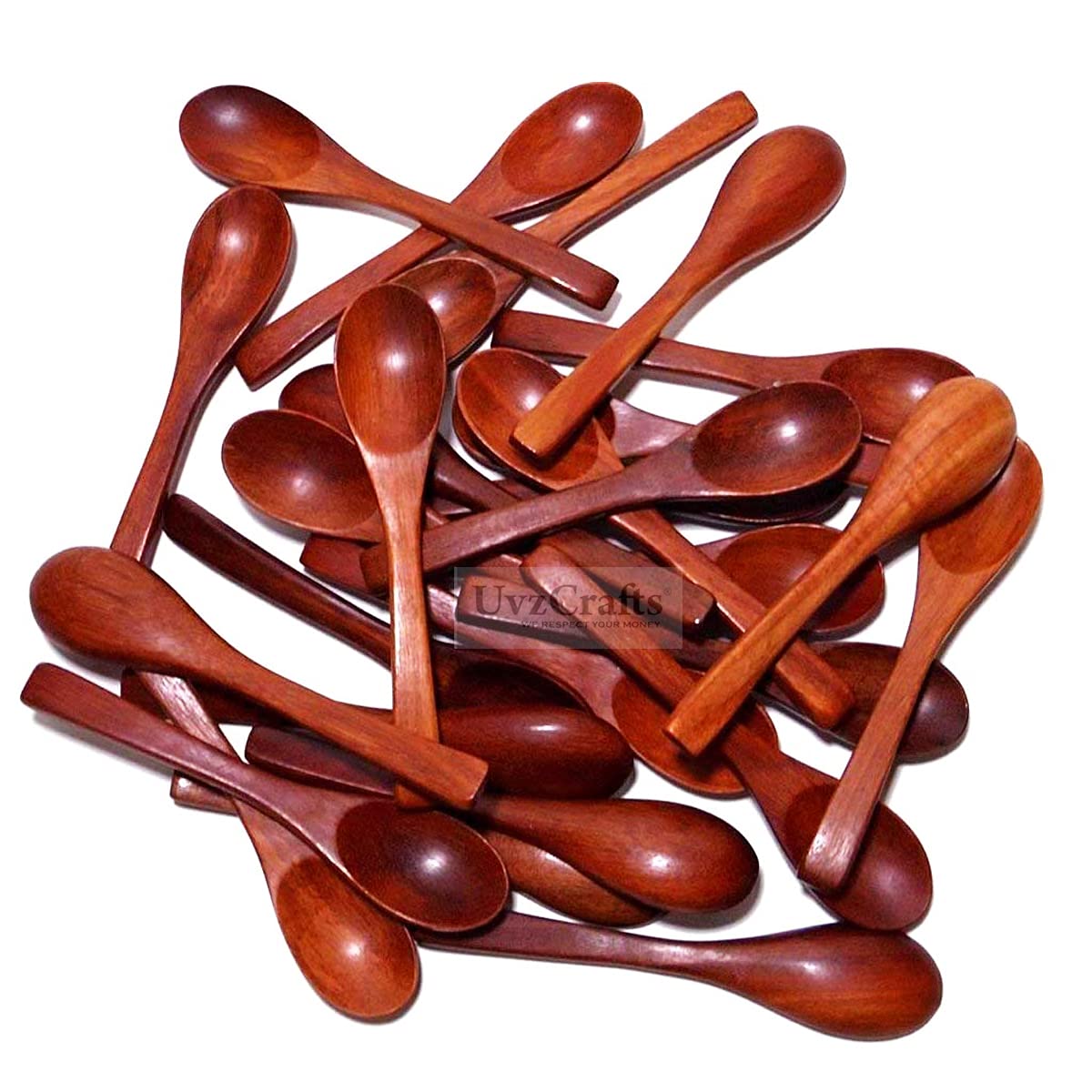 Buy Wooden Mini Spoons Online at Low Prices in India Amazon.in