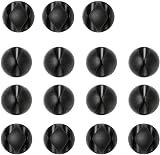 URAQT Cable Clips Holders 15pcs Cable Management Desktop Cord Holder Black