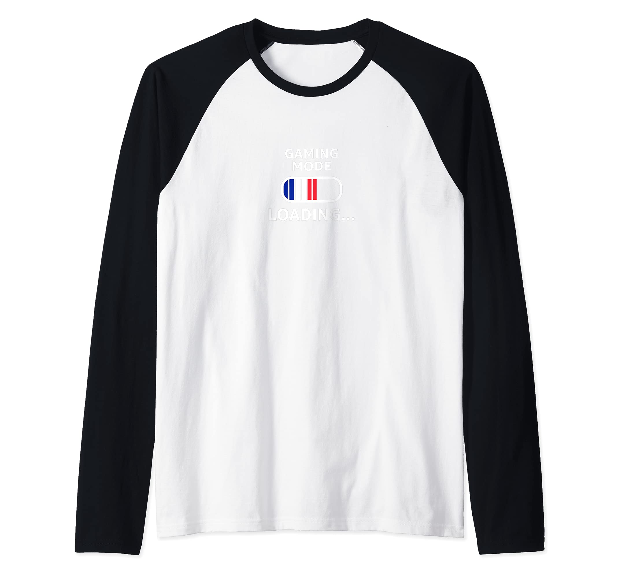 Flag France Raglan Baseball Tee