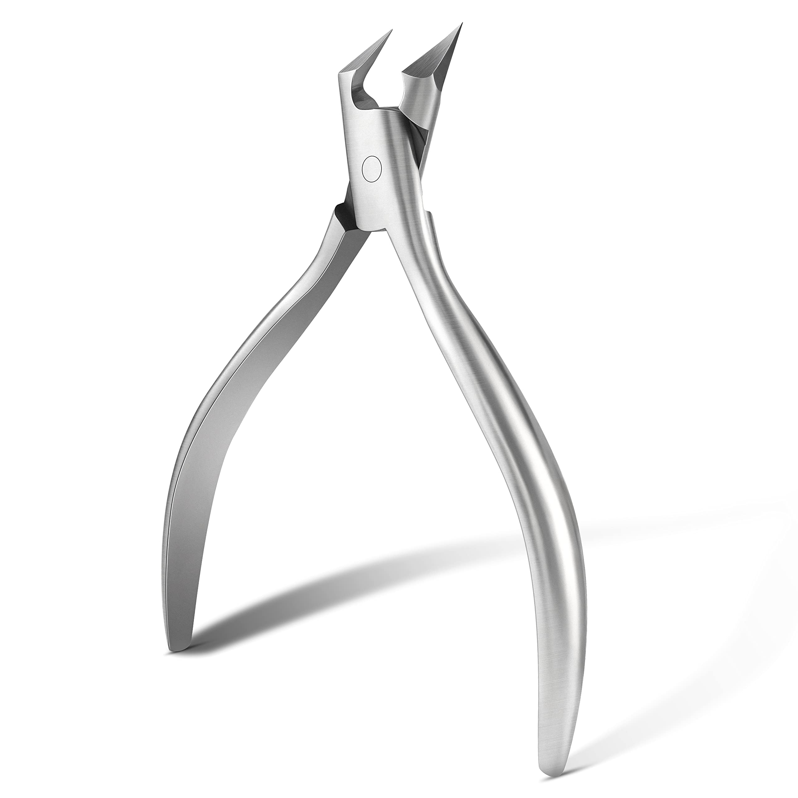 FVION Nagelzange Eckenzange Gerade Klinge - Nagelzangen für Eingewachsene Fußnägel und Fingernäge, Scharfe Spitze und Edelstahl für Starke Fußnägel