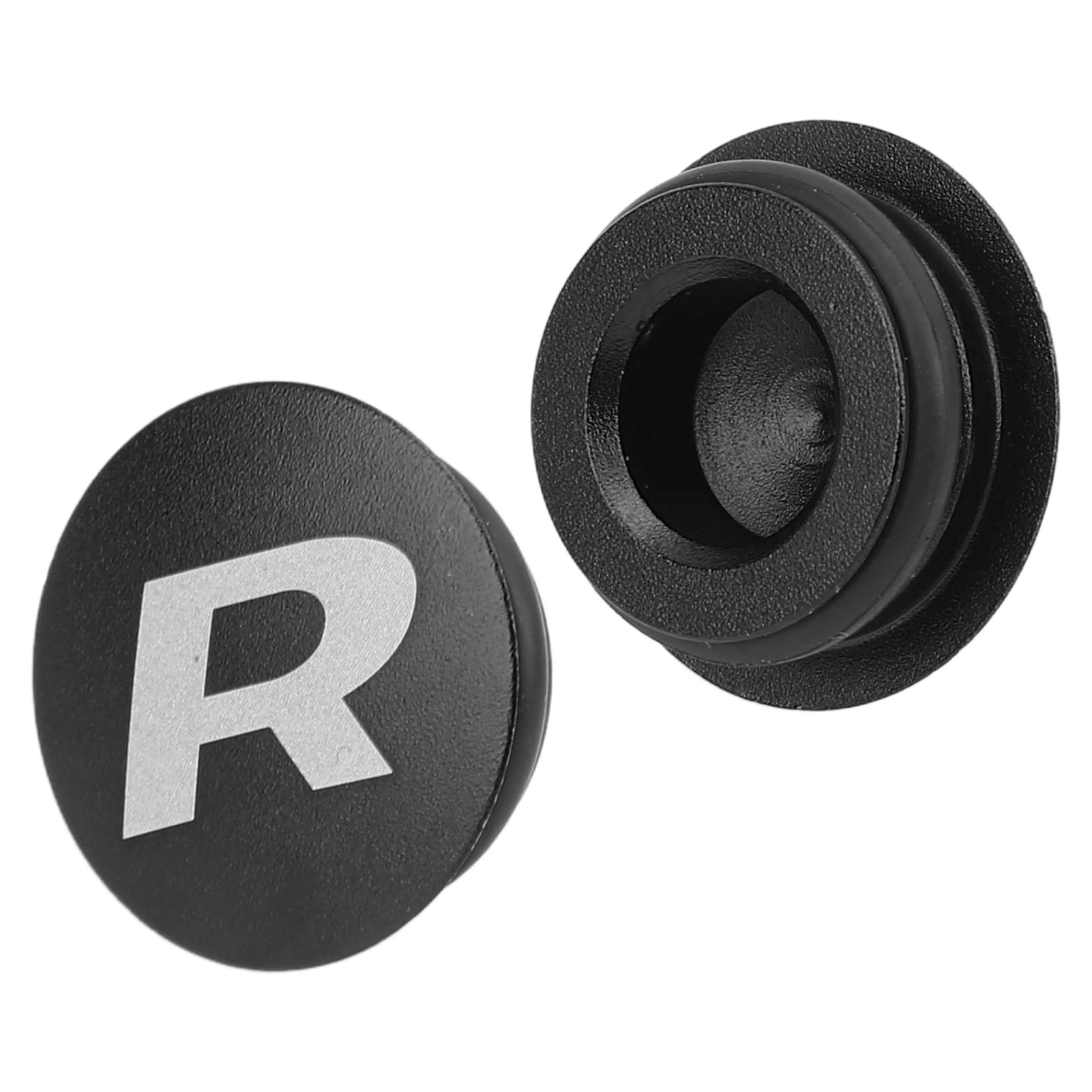 Bewinner Crankset Dust Cover for Mountain Bike 1 Pcs, Bike Crank Arm Fixing Bolt Bracket Cap, Aluminum Alloy Center Shaft Cap for Road Bicycle (1 Black Dust Cover)