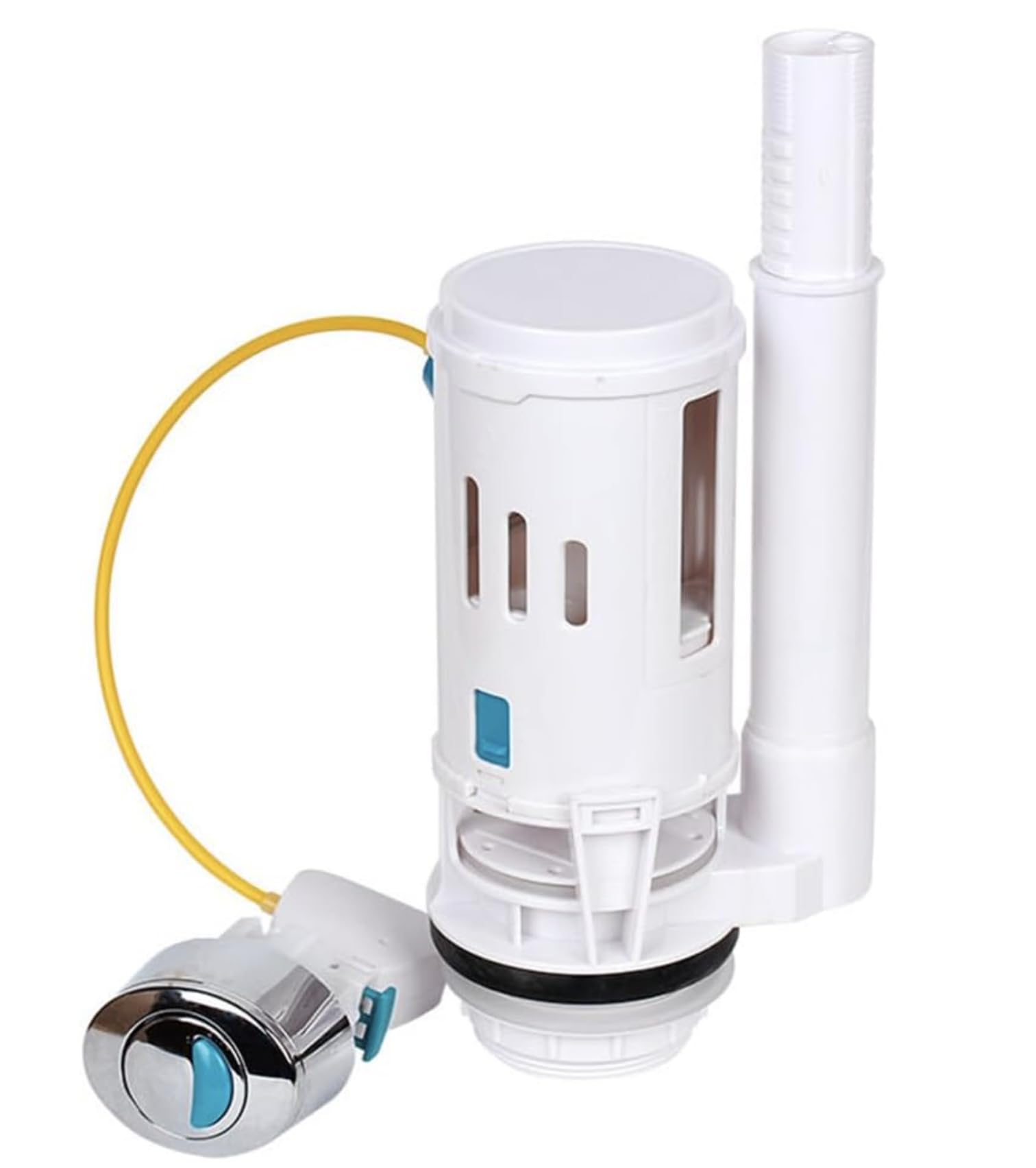 Housler®Dual Flush Fits All Push Button Toilets for 2 inch Outlet Flush Replacement Valve .30cm Cable