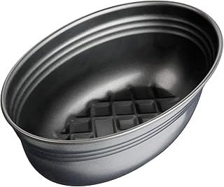 Zenker Brotform oval Black METALLIC, Brotbackform mit keramisch verstärkt Antihaftbeschichtung, Kuchenform aus hochwertigem Stahlblech, Backform für Brot (Farbe: Schwarz), Menge: 1 Stück