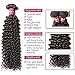 Unice Hair 10A 3 Bundles Brazilian Curly Virgin Hair Weave Unprocessed Human Hair Extensions Natural Color Can Be Dyed and Bleached Tangle Free (26 26 26inches)