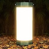 Glocusent Survival Camping Lantern, 106LED with 5 Brightness, Up to 1200LM, 3 Modes & SOS, Rechargeable for 80hrs, IP68 Water