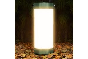 Glocusent Survival Camping Lantern, 106LED with 5 Brightness, Up to 1200LM, 3 Modes & SOS, Rechargeable for 120hrs, IP68 Wate