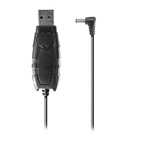 kj-vertrieb Spannungswandler 5 V USB auf 12 Volt - Rundstecker, Hohlstecker