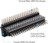 GeeekPi Raspberry Pi 40 Pin GPIO 1 to 2 Expansion Board Dual Male Header view 2