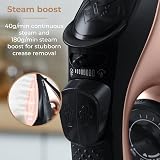 Tower T22008RG CeraGlide Cordless Steam Iron Ceramic Soleplate Black Rose Gold view 6