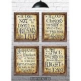 Harry Potter Quotes & Sayings - Set of 4-8"x10" Prints - Great Harry Potter Gifts (set #1)