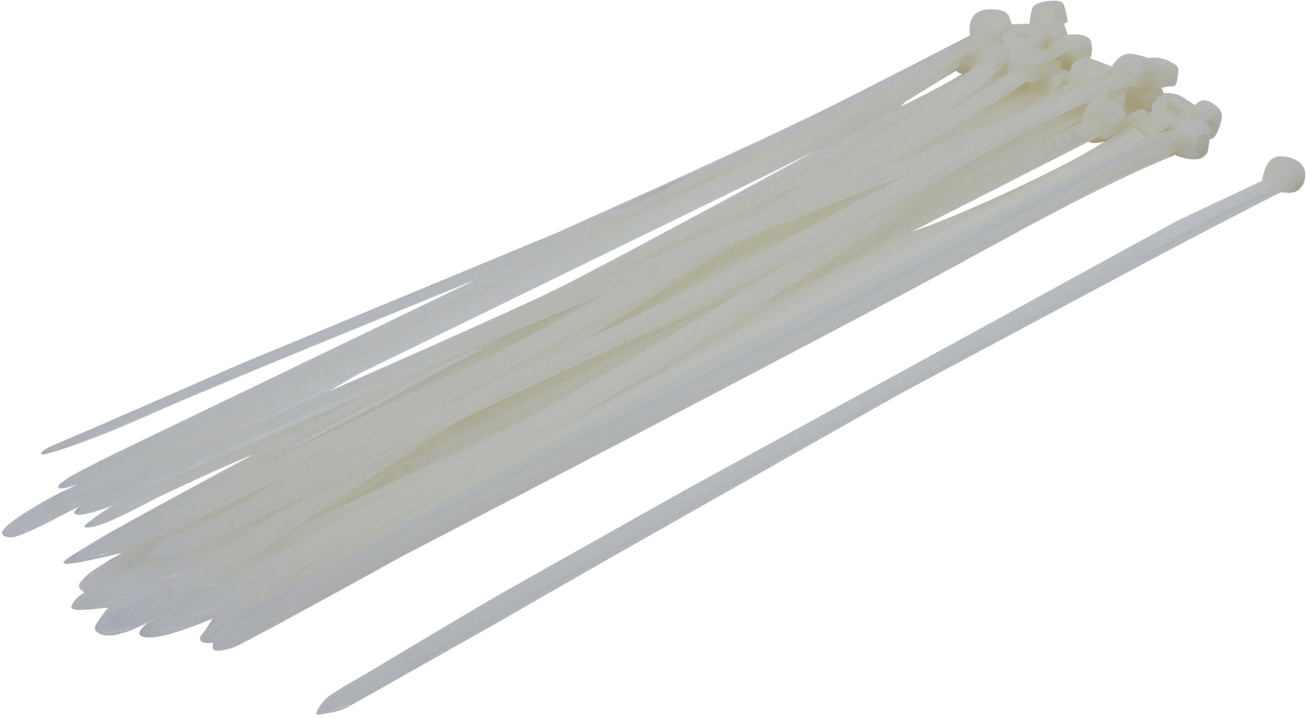 BGS Diy 80774 | Cable Tie Assortment | white | 8.0 x 400 mm | 30 pcs.