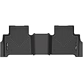 Husky Liners Weatherbeater Floor Mats | Fits 2022-2025 Jeep Grand Cherokee (New Body Style) | 2nd Row, 1-pc Black - 16841