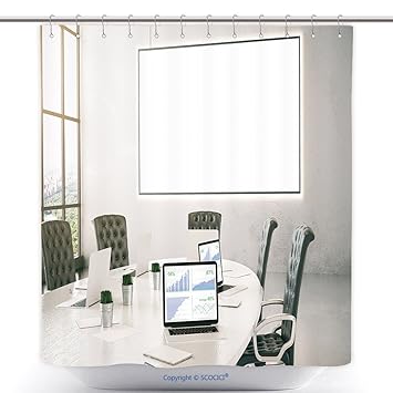 Amazon Com Vanfan Durable Shower Curtains Conference Room