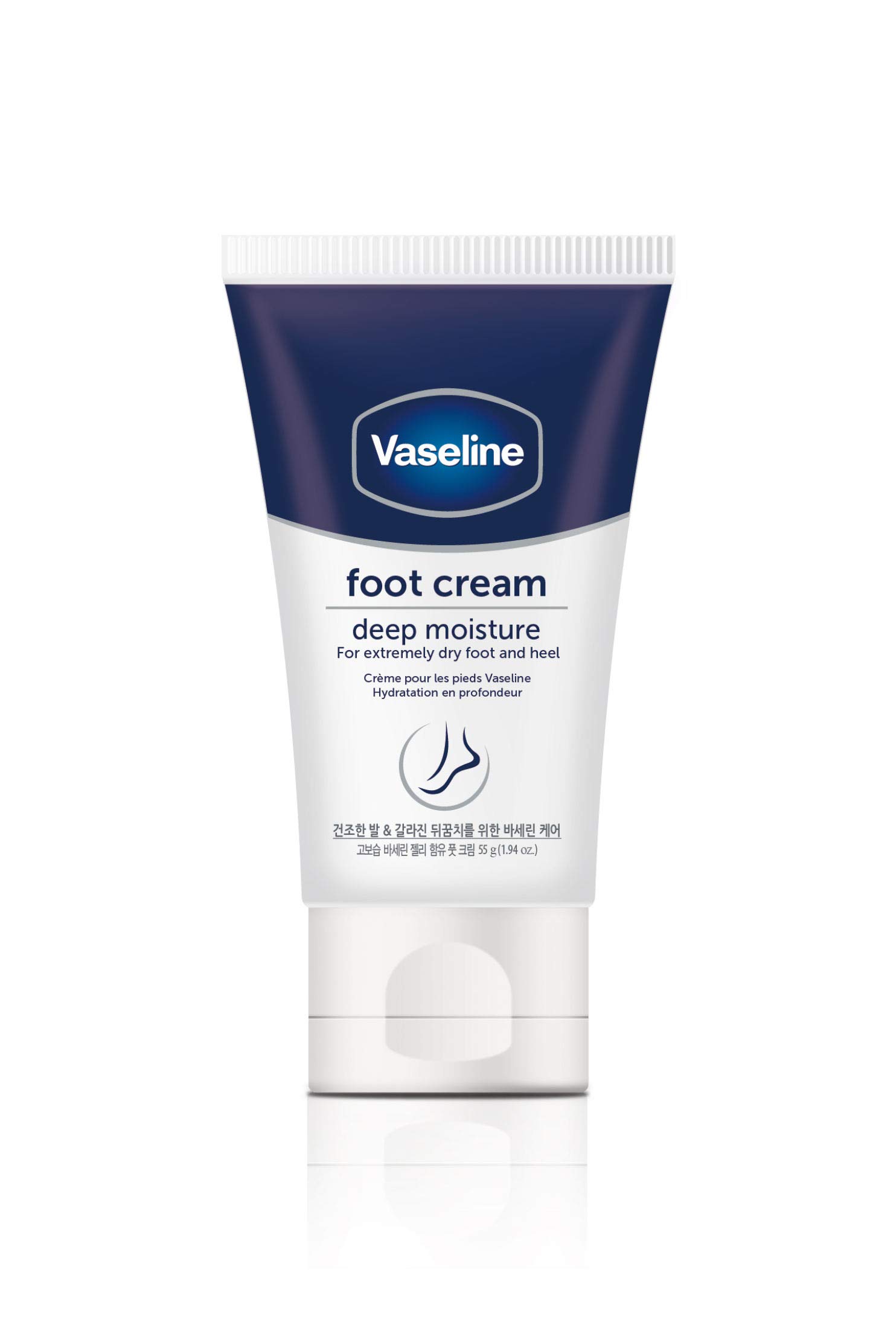 Vaseline Deep Moisture Foot Cream For Dry Cracked Feet Heel, Non