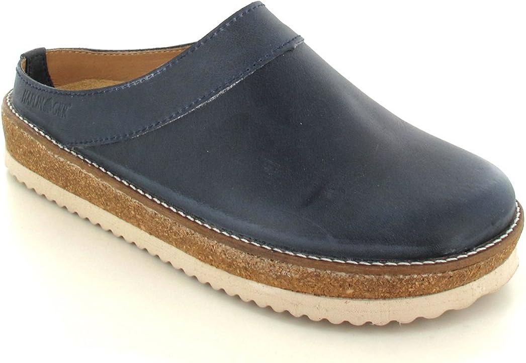 haflinger leather clogs mens