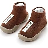 Generic Baby Toddler, Soft Non-Slip, Comfortable and Breathable (US, Age, 3 Years, Brown)