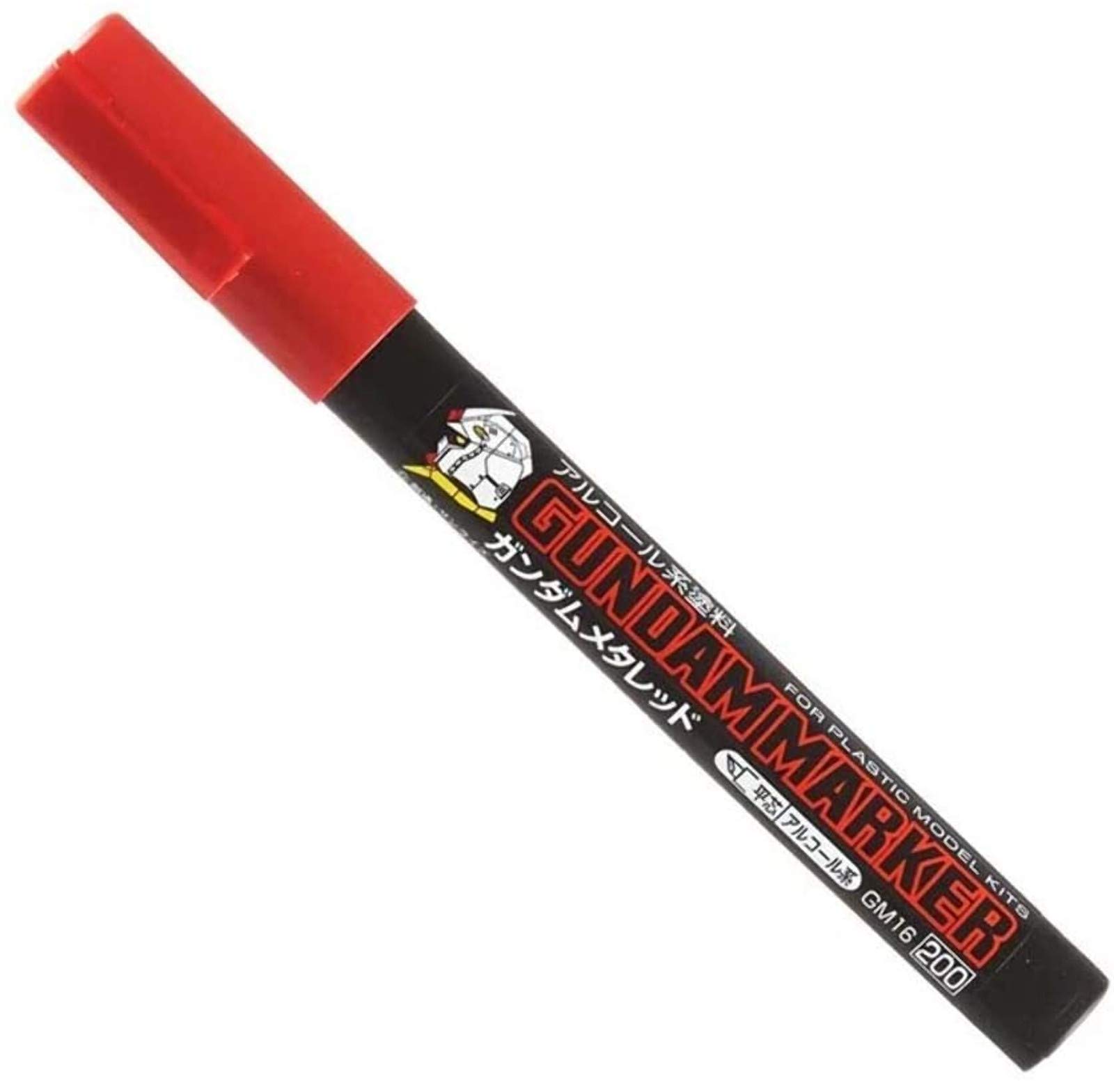 ＭＲ．ＨＯＢＢＹ＼ミスターホビー MR.HOBBYミスターホビー GM16 Gundam Marker Paint Type Felt Tip Pens for Painting Gunpla, Meta Red, Chisel