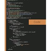 Coding Notebook | Fun Code Notebook | Split Lined and Blank Pages, 7.5 x 9.25 inches, 120 pages