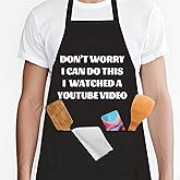 DHQH Funny Cooking Aprons for Men, Father's Day Gifts, Birthday Gifts for Dad from Daughter, Wife, Unique BBQ Grilling Chef Apron