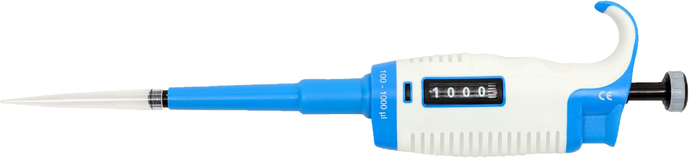 PSC3800300-5ML Plastic Single Channel Autoclavable Variable Volume Low Retention Pipette, 0.5-5 mL, 7" Length