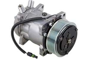 BUYAUTOPARTS! AC Compressor & A/C Clutch For Kenworth Replaces Sanden SD7H15 4660 - BuyAutoParts 60-02150NA New