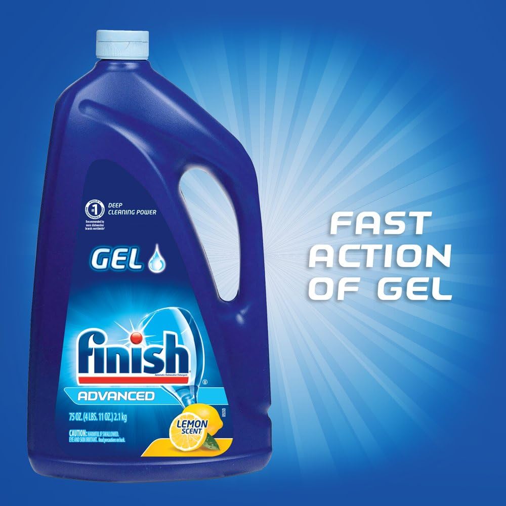 Finish Scent Liquid Gel, Orange Fresh, 75 Ounce: Health & Personal Care