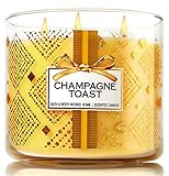Bath & Body Works Three Wick 14.5 Oz Champagne Toast Candle- NEW 2014