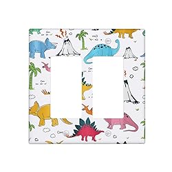Wpshijia Cute Colorful Cartoon Animal Dinosaur