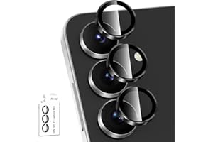 Avocase for Samsung Galaxy S25 FE Camera Lens Protector, Individual Metal Ring Tempered Glass Lens Cover, [Strong Adsorption]