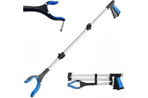 FITPLUS Grabber Reacher Tool, Premium Grabber, Lightweight, Folding Grabber Reacher for Elderly, 32"