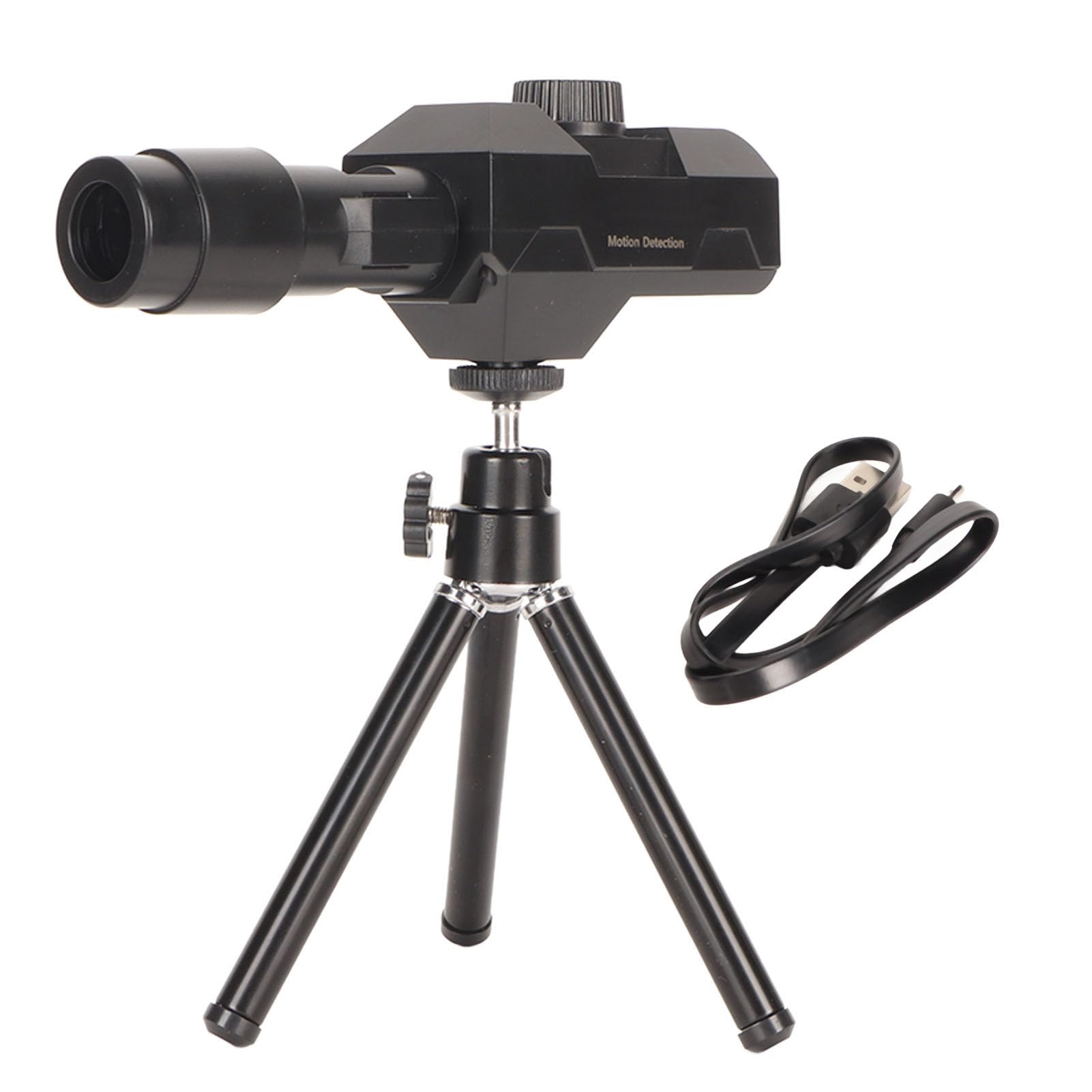 2 in 1 Wireless Telescope Camera 70X Zoom WiFi Connection HD 2MP Motion Detection with Detachable Tripod for Observing, Photographing, and Filming Sports Events.