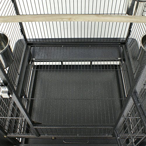 Super Deal 53"/61"/68" Large Bird Cage Play Top Parrot Chinchilla Cage Macaw Cockatiel Cockatoo Pet House, 68 inch