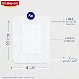 Elastoplast Sensitive XXL Med+ Dressings 8x10 cm Pack of 5 view 2