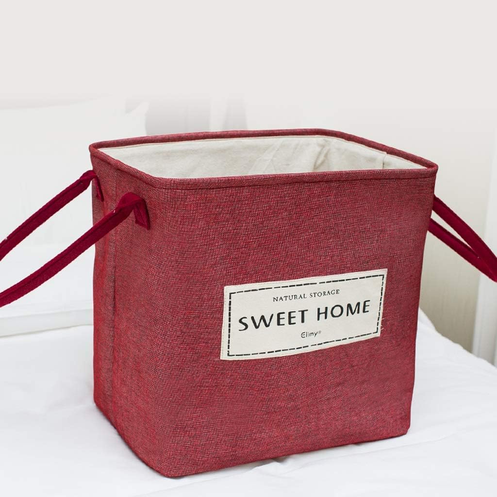 Qazxsw Stoff Aufbewahrungskorb Home Großer Spielzeug Aufbewahrungskorb
