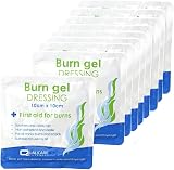 (BOX OF 10) SHB First Aid Burn Gel Dressing 10cm x 10cm Medium view 1