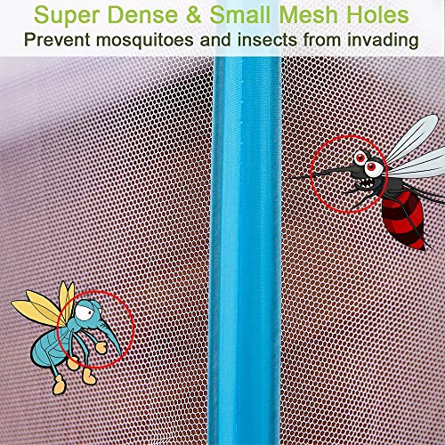 image for Royal Brands Instant Pop-Up Mosquito Net Tent for Beds Anti Mosquito B