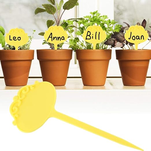 DEWIN Etiquetas de Plantas - Jardinería Etiqueta de vivero de ...