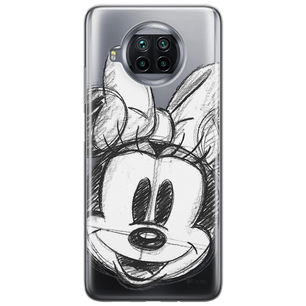 ERT GROUP mobile phone case for Xiaomi MI 10T LITE/REDMI NOTE 9 PRO 5G original and officially Licensed Disney pattern Minnie 012 adapted to the shape of the mobile phone, partially transparent — image 1