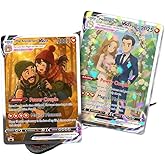 Personalized Poke Card Anniversary Card - Custom Photo Anime Wedding Card, Custom Card for Couple, Gift for Him