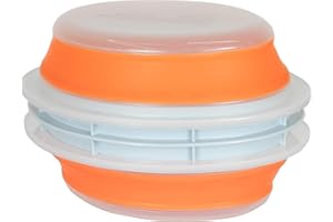 CanCooker Collapsible Plastic Batter Bowl | Mess Free Breading Shaker Container & Batter Mixer | Perfect for Fish Frying, Fried Chicken, Onion Rings, Wings & More