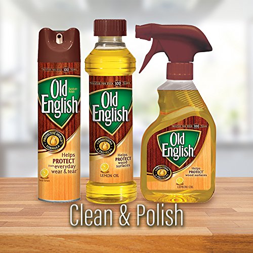 Old English Lemon Oil Furniture Polish, 12 fl oz Bottle (Pack of 3
