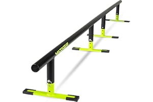 Madd Gear 99" Round Grind Rail for Scooters, Skateboards & Inline Skates – Adjustable Height