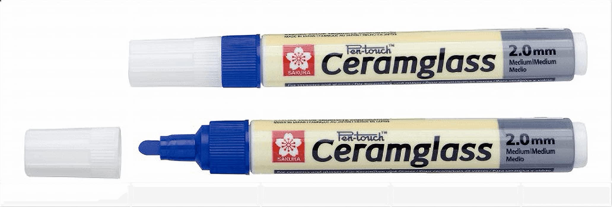SAKURA - Pen-Touch Ceramglass - Blue 2mm