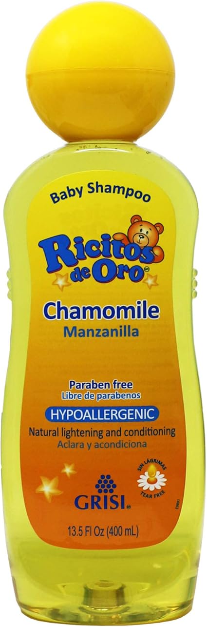 grisi ricitos de oro manzanilla baby shampoo