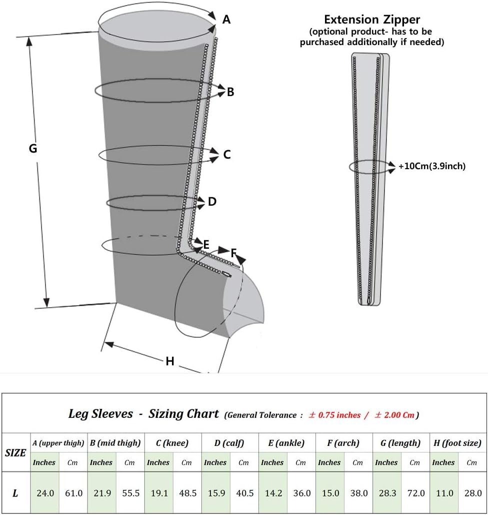 DSMAREF Package for Recovery : Compression Boots. Recovery Pump. Arm Sleeve. Waist Sleeve. Carry Bag. (Boots Size : Large): Health & Personal Care