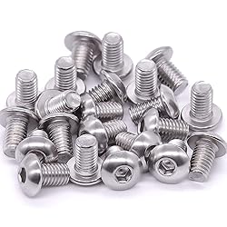 1/4-20 x 3/8" Button Head Socket Cap Bolts
