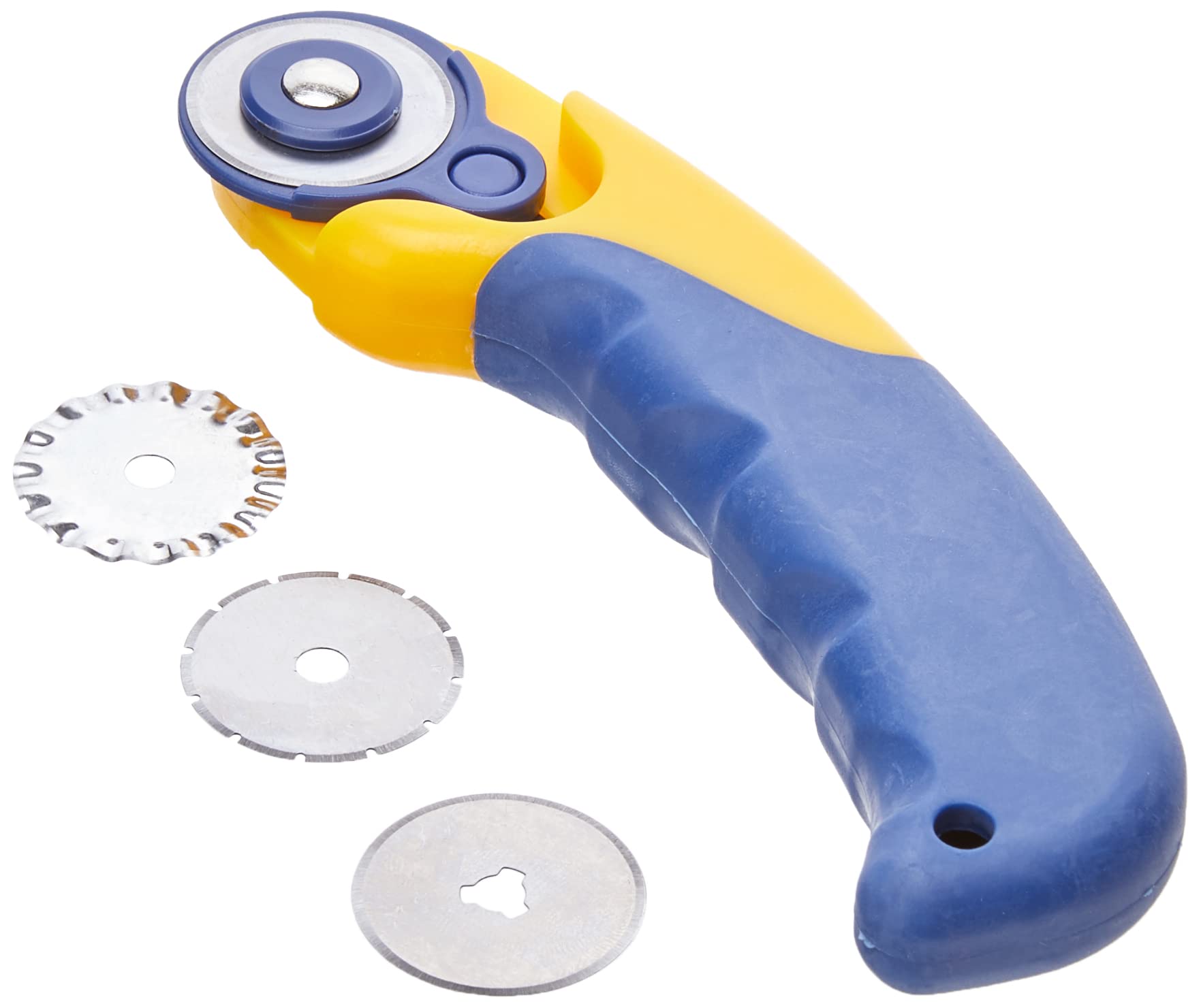 Modelcraft PKN6128 Rotary Cutter, Yellow/Blue, 15cm
